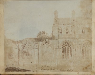 Abadía de Melrose de William Henry Fox Talbot
